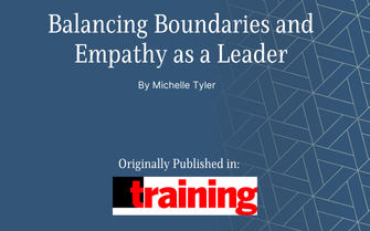 Balancing Boundaries and Empathy as a Leader